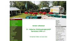 Desktop Screenshot of hubertus-schuetzen-burtscheid.de